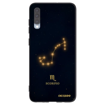 Picasee silikónový čierny obal pre Samsung Galaxy A70 A705F - SCORPIO