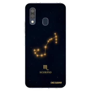 Picasee silikónový prehľadný obal pre Samsung Galaxy A40 A405F - SCORPIO