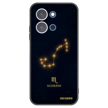 Picasee silikónový čierny obal pre Xiaomi Redmi 15C 4G - SCORPIO