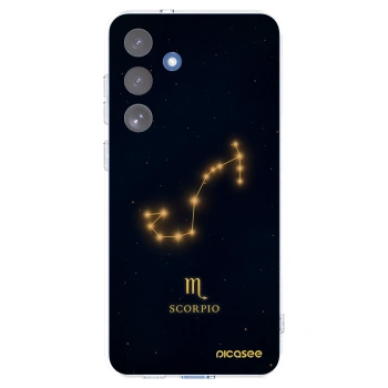 Picasee silikónový prehľadný obal pre Samsung Galaxy S25 FE 5G - SCORPIO