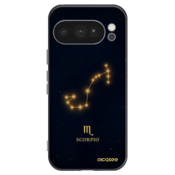 Picasee silikónový čierny obal pre Google Pixel 10 Pro - SCORPIO