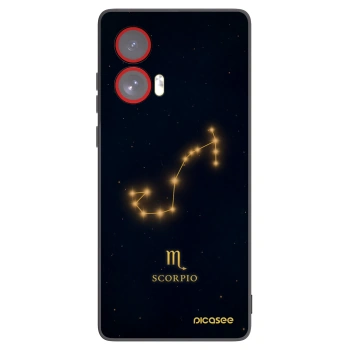 Picasee silikónový čierny obal pre Motorola Edge 50 Fusion - SCORPIO
