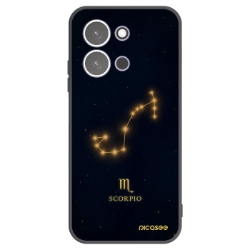 Picasee silikónový čierny obal pre Xiaomi Redmi 15C 5G - SCORPIO