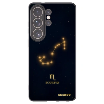 Picasee silikónový čierny obal pre Samsung Galaxy S26 Ultra - SCORPIO