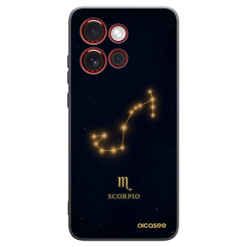 Picasee silikónový čierny obal pre Motorola Edge 60 Neo 5G - SCORPIO