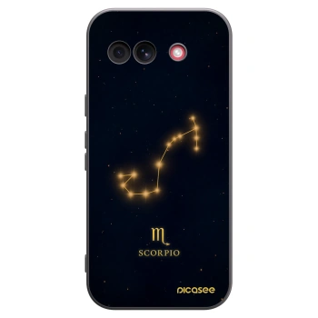 Picasee silikónový čierny obal pre Google Pixel 10a - SCORPIO