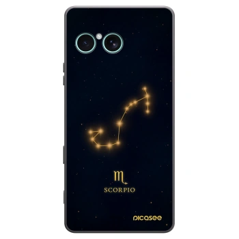 Picasee silikónový čierny obal pre Sony Xperia 10 VII - SCORPIO