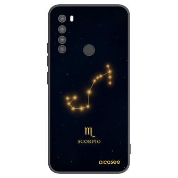 Picasee silikónový čierny obal pre Xiaomi Redmi Note 8 - SCORPIO