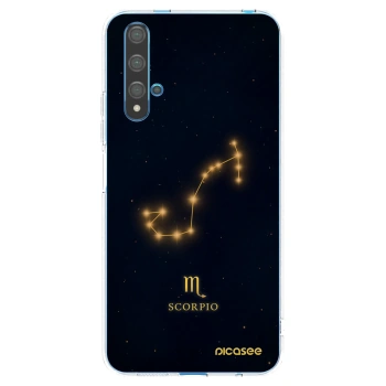 Picasee silikónový prehľadný obal pre Huawei Nova 5T - SCORPIO