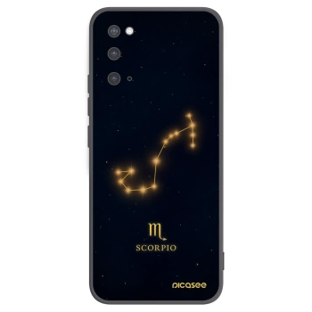 Picasee silikónový čierny obal pre Samsung Galaxy S20 G980F - SCORPIO