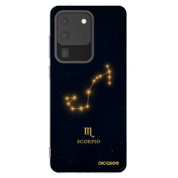 Picasee silikónový prehľadný obal pre Samsung Galaxy S20 Ultra 5G G988F - SCORPIO