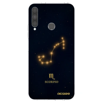 Picasee silikónový prehľadný obal pre Huawei P40 Lite E - SCORPIO