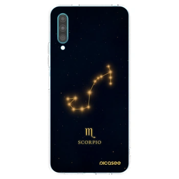 Picasee silikónový prehľadný obal pre Samsung Galaxy A30s A307F - SCORPIO
