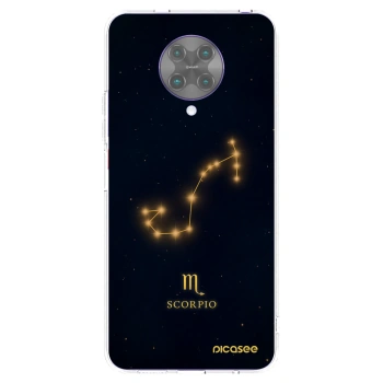 Picasee silikónový prehľadný obal pre Xiaomi Poco F2 Pro - SCORPIO