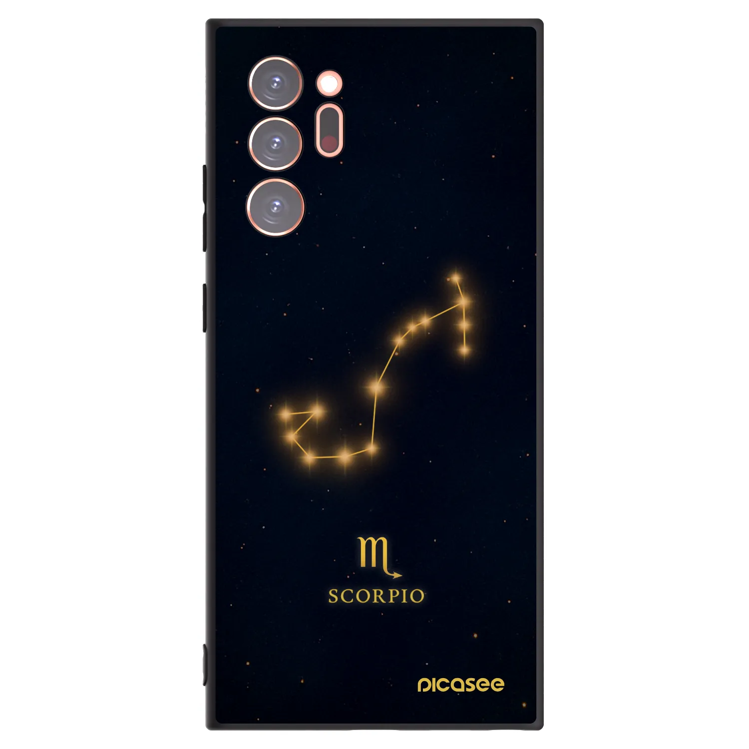 Picasee silikónový čierny obal pre Samsung Galaxy Note 20 Ultra - SCORPIO
