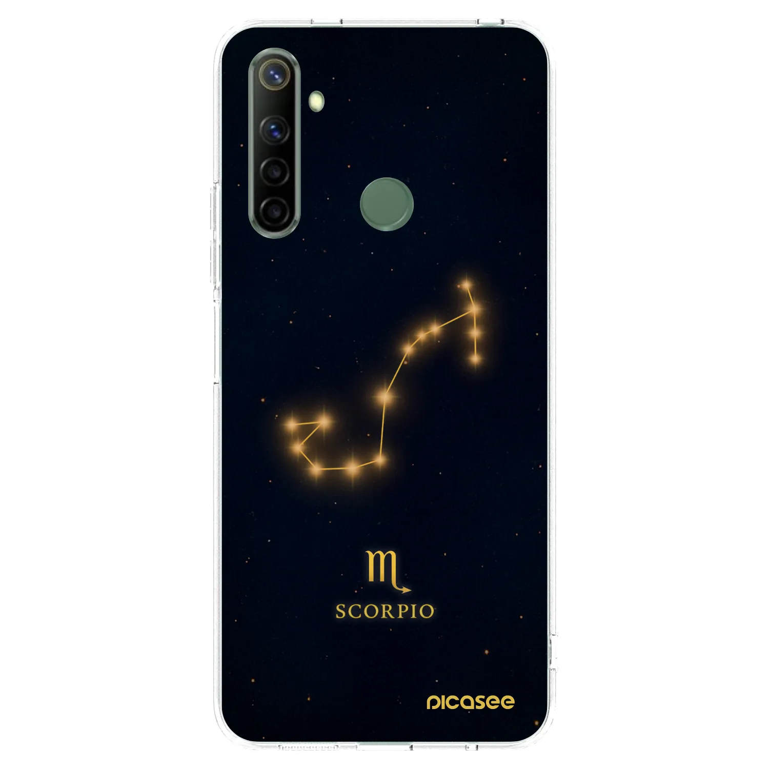 Picasee silikónový prehľadný obal pre Realme 6i - SCORPIO