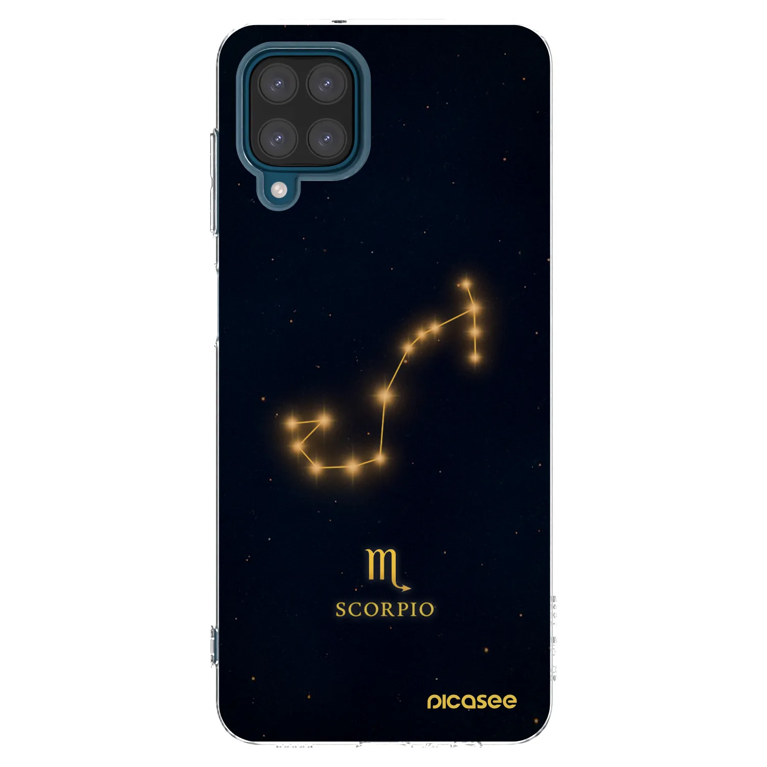 Picasee silikónový prehľadný obal pre Samsung Galaxy A12 A125F - SCORPIO