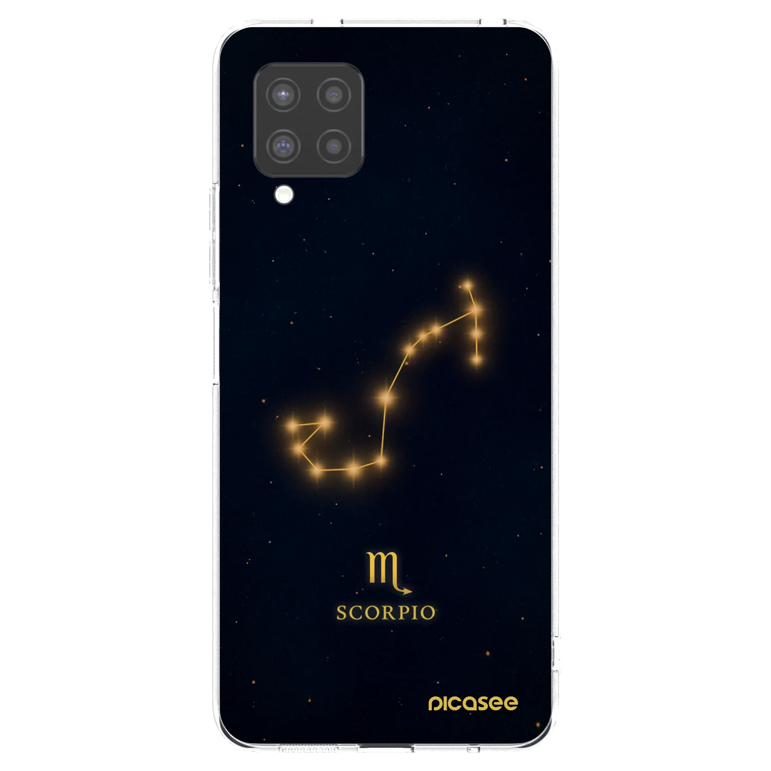Picasee silikónový prehľadný obal pre Samsung Galaxy A42 A426B - SCORPIO