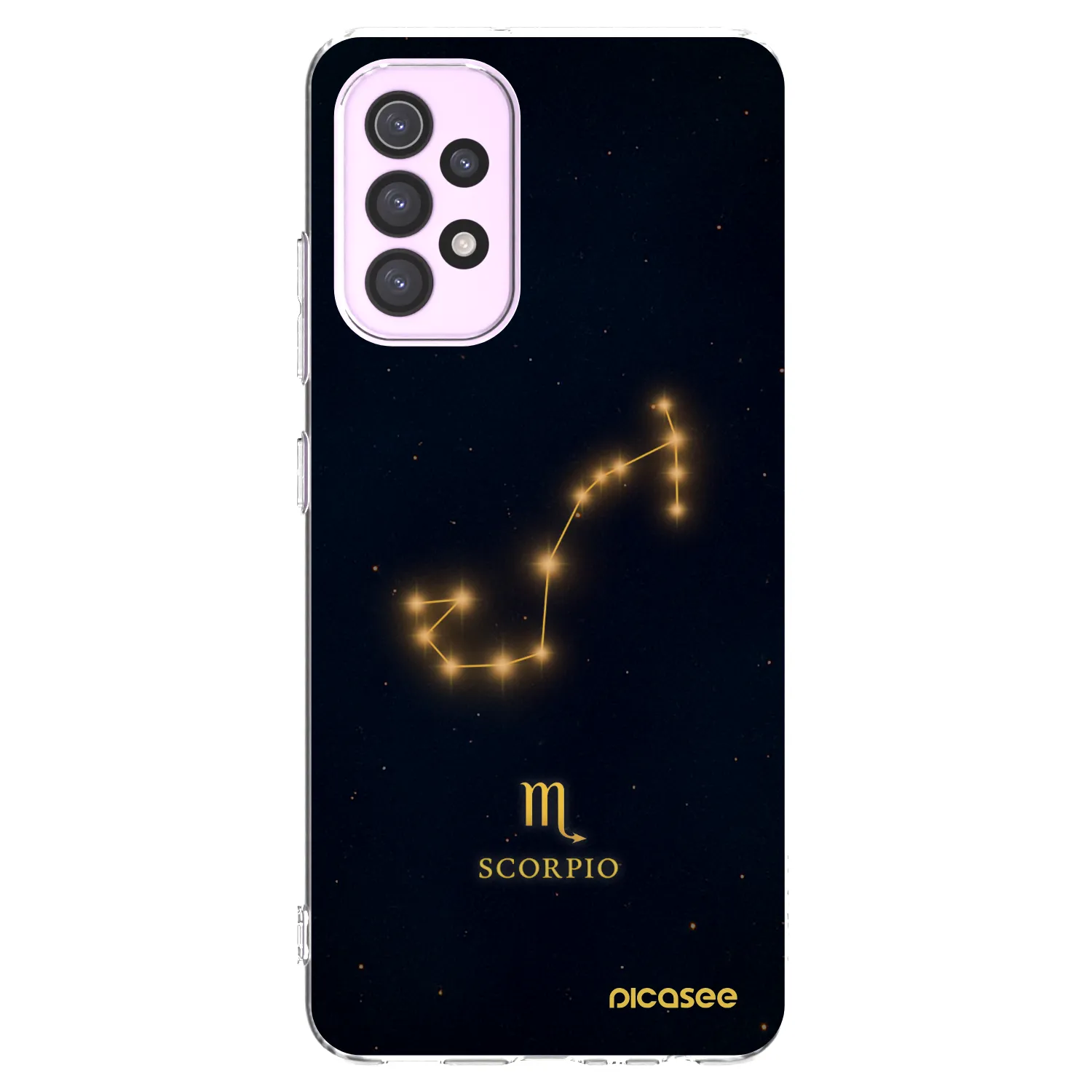 Picasee silikónový prehľadný obal pre Samsung Galaxy A32 5G A326B - SCORPIO