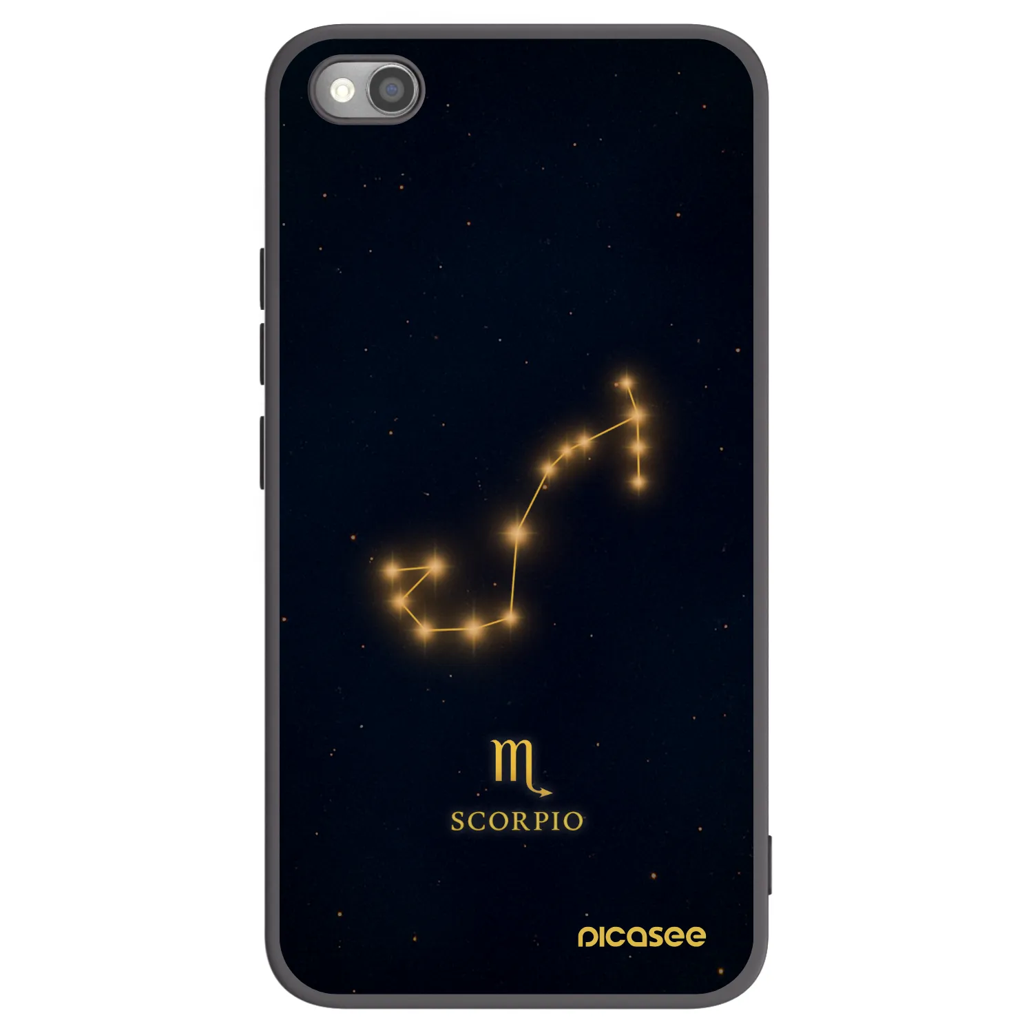 Picasee silikónový čierny obal pre Xiaomi Redmi Note 11S 5G - SCORPIO