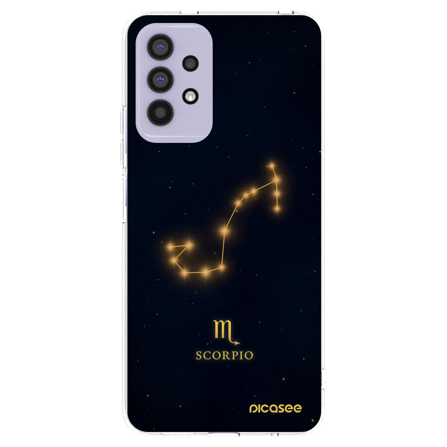 Picasee silikónový prehľadný obal pre Samsung Galaxy A32 4G SM-A325F - SCORPIO