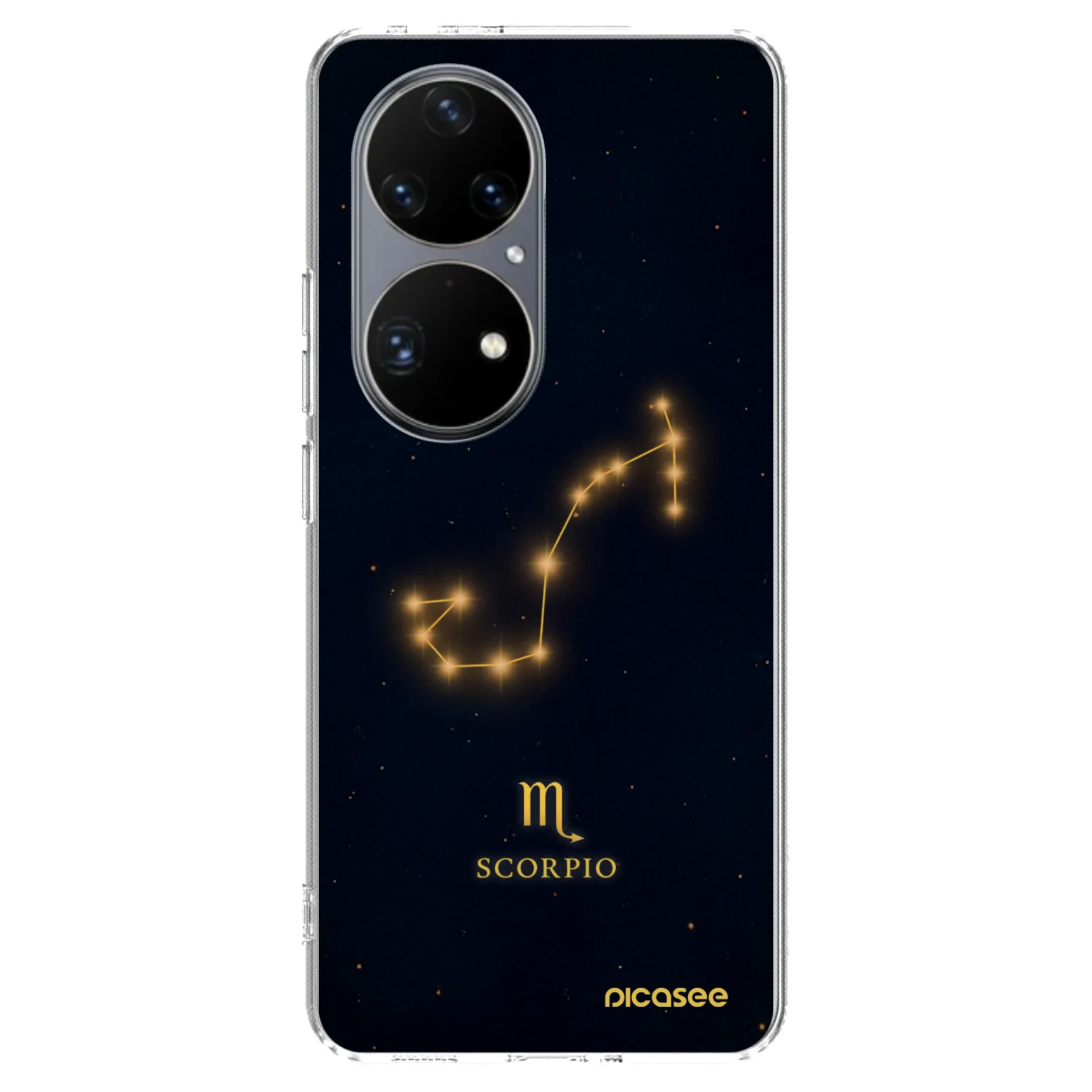 Picasee silikónový prehľadný obal pre Huawei P50 - SCORPIO