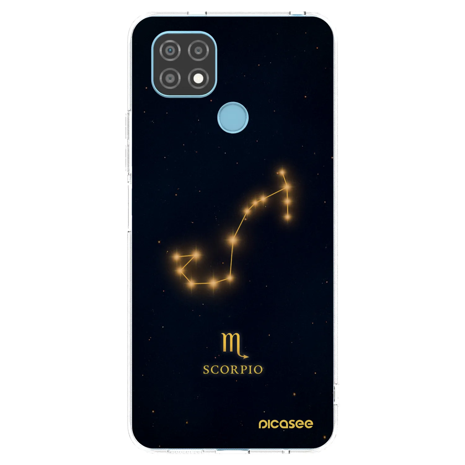 Picasee silikónový prehľadný obal pre Realme C21 - SCORPIO