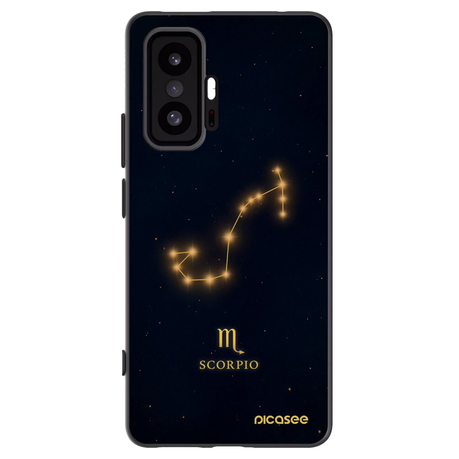 Picasee silikónový čierny obal pre Xiaomi 11T - SCORPIO