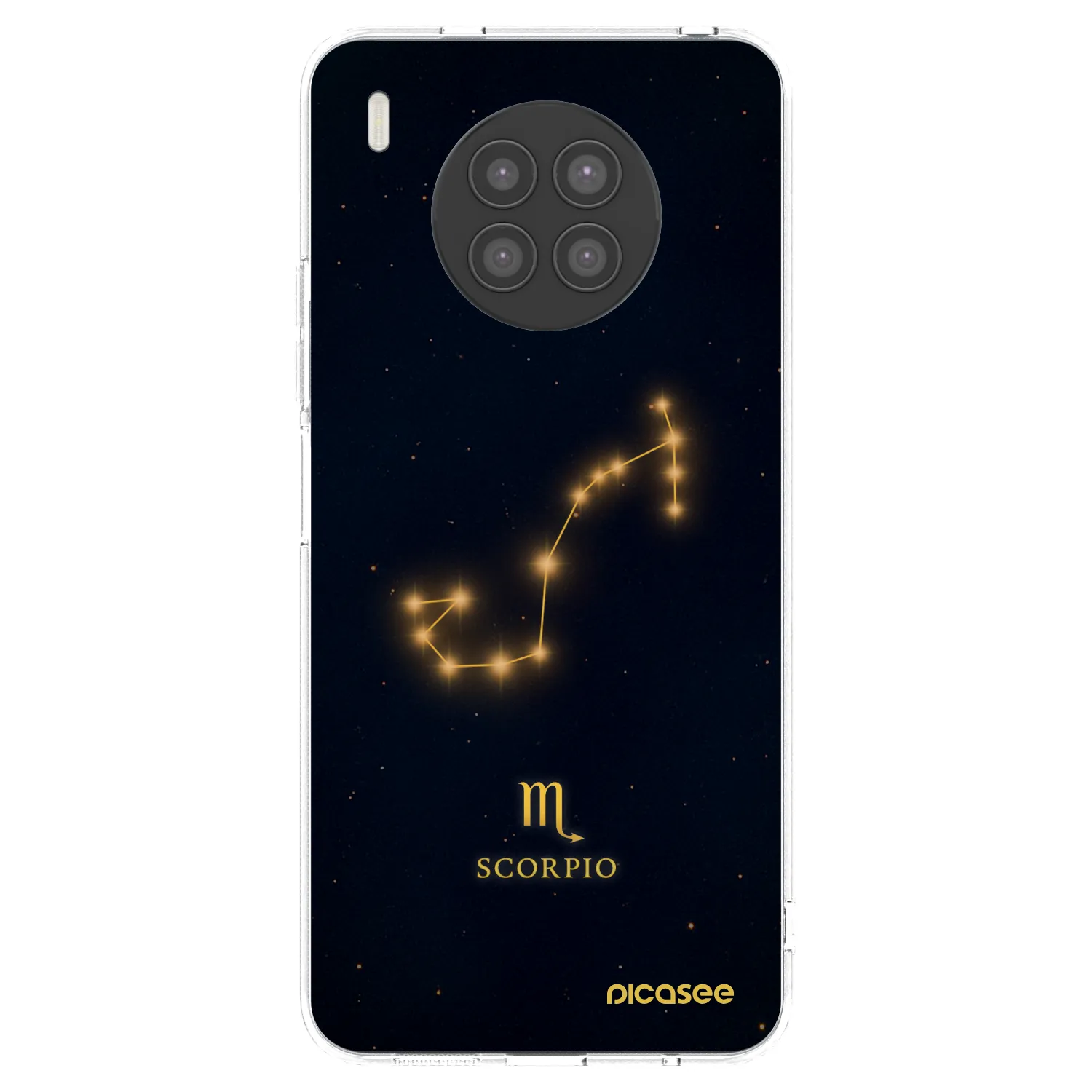 Picasee silikónový prehľadný obal pre Huawei Nova 8i - SCORPIO