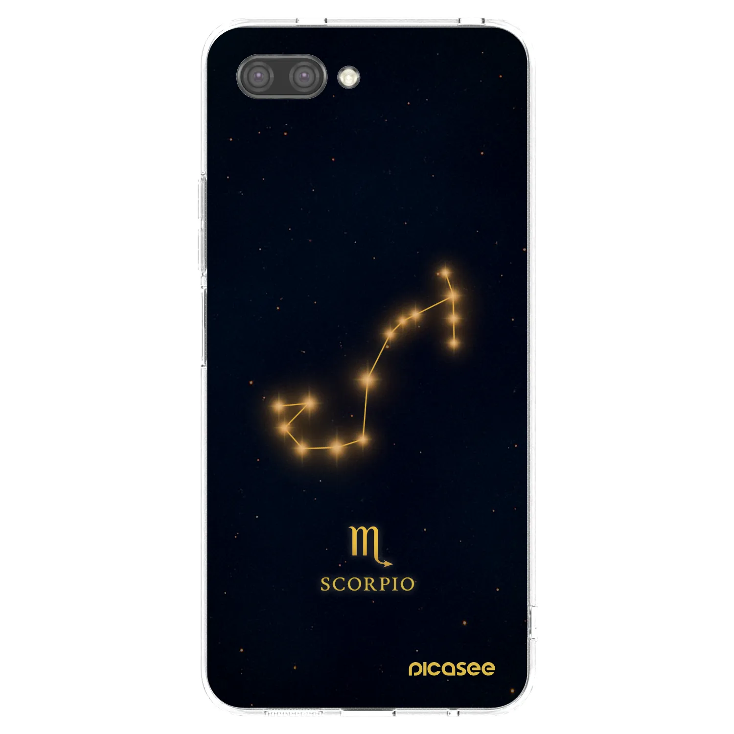 Picasee silikónový prehľadný obal pre Honor 10 - SCORPIO