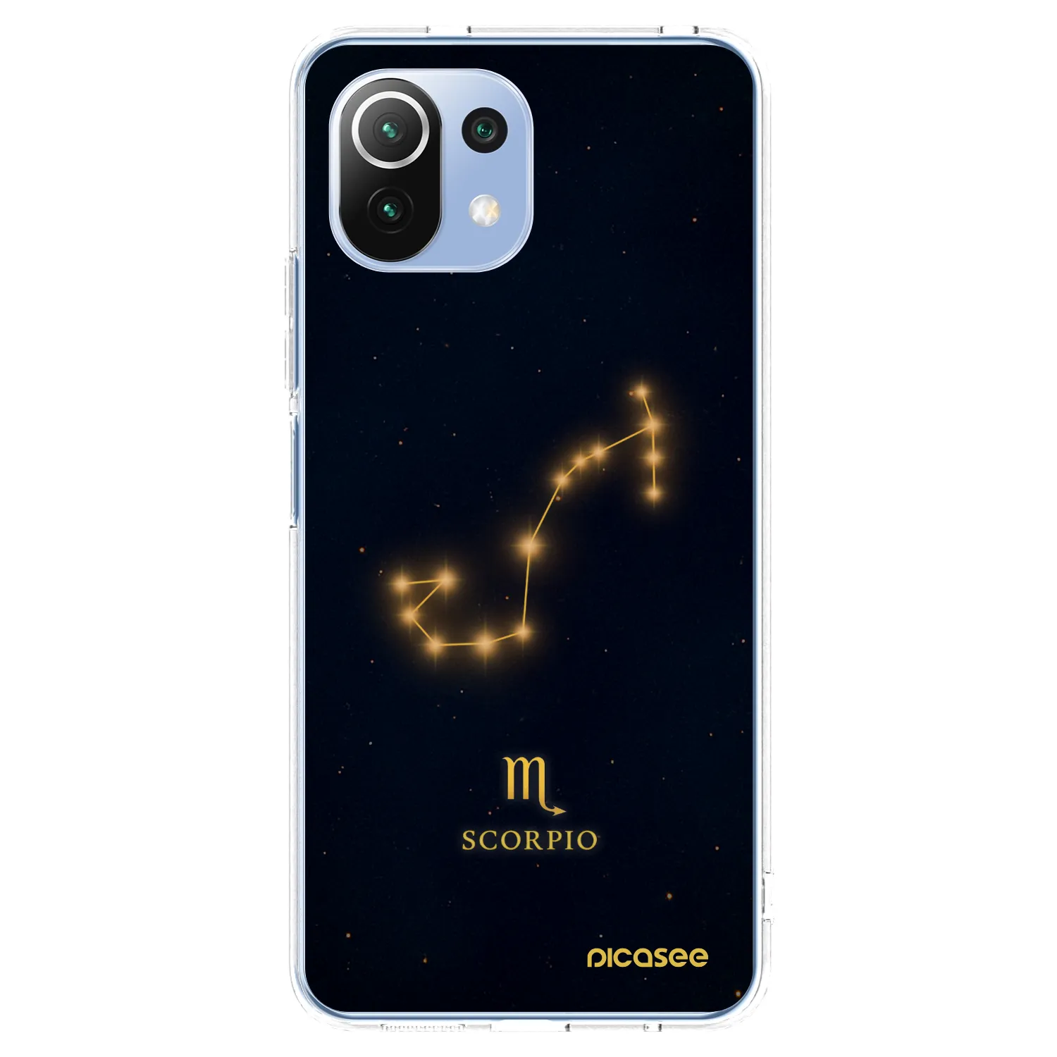 Picasee silikónový prehľadný obal pre Xiaomi 11 Lite 5G NE - SCORPIO