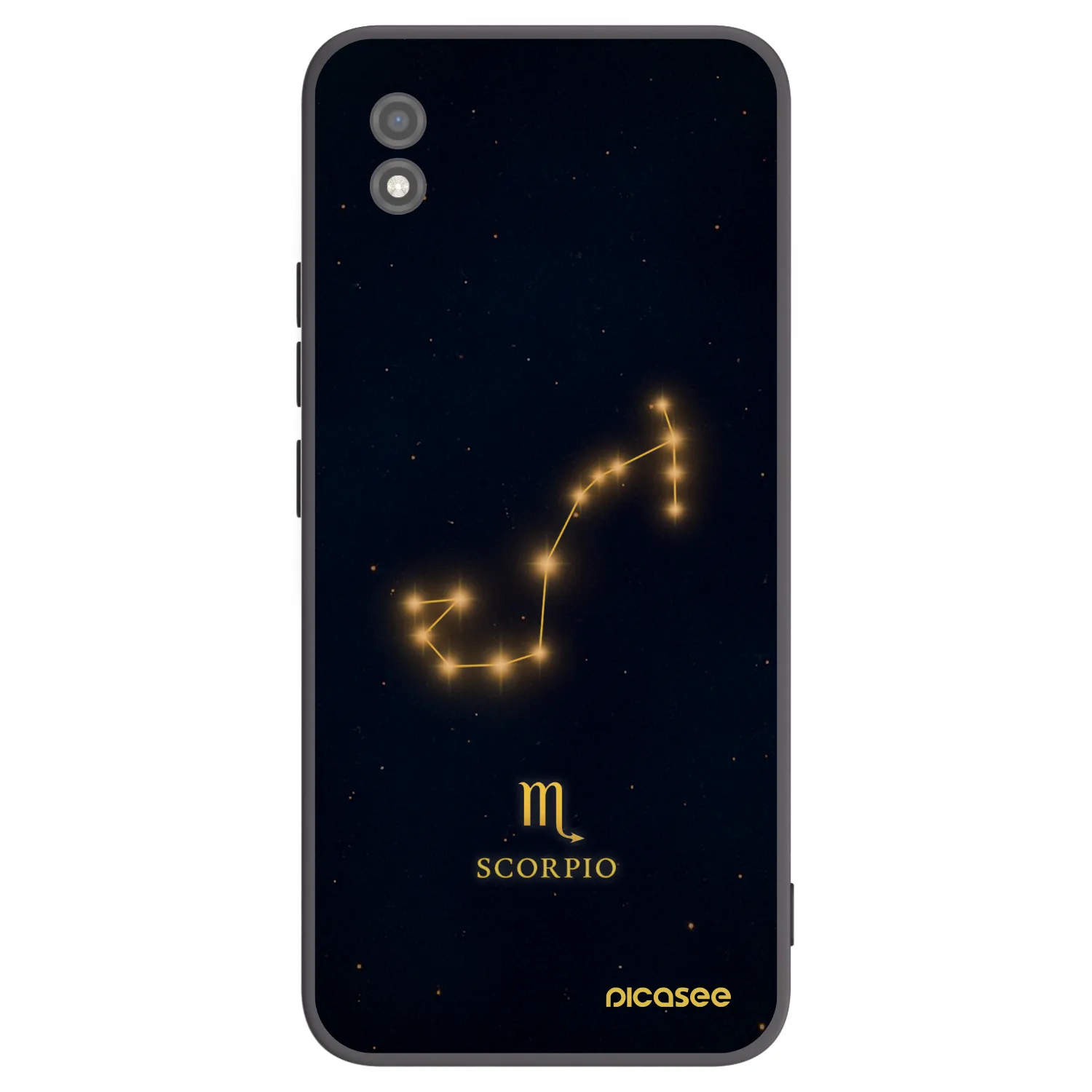 Picasee silikónový čierny obal pre Realme C11 (2021) - SCORPIO