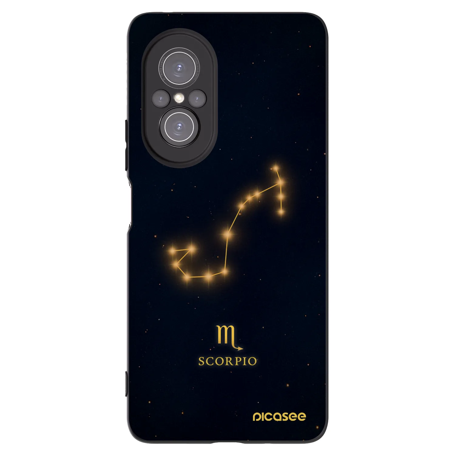 Picasee silikónový čierny obal pre Huawei Nova 9 SE - SCORPIO