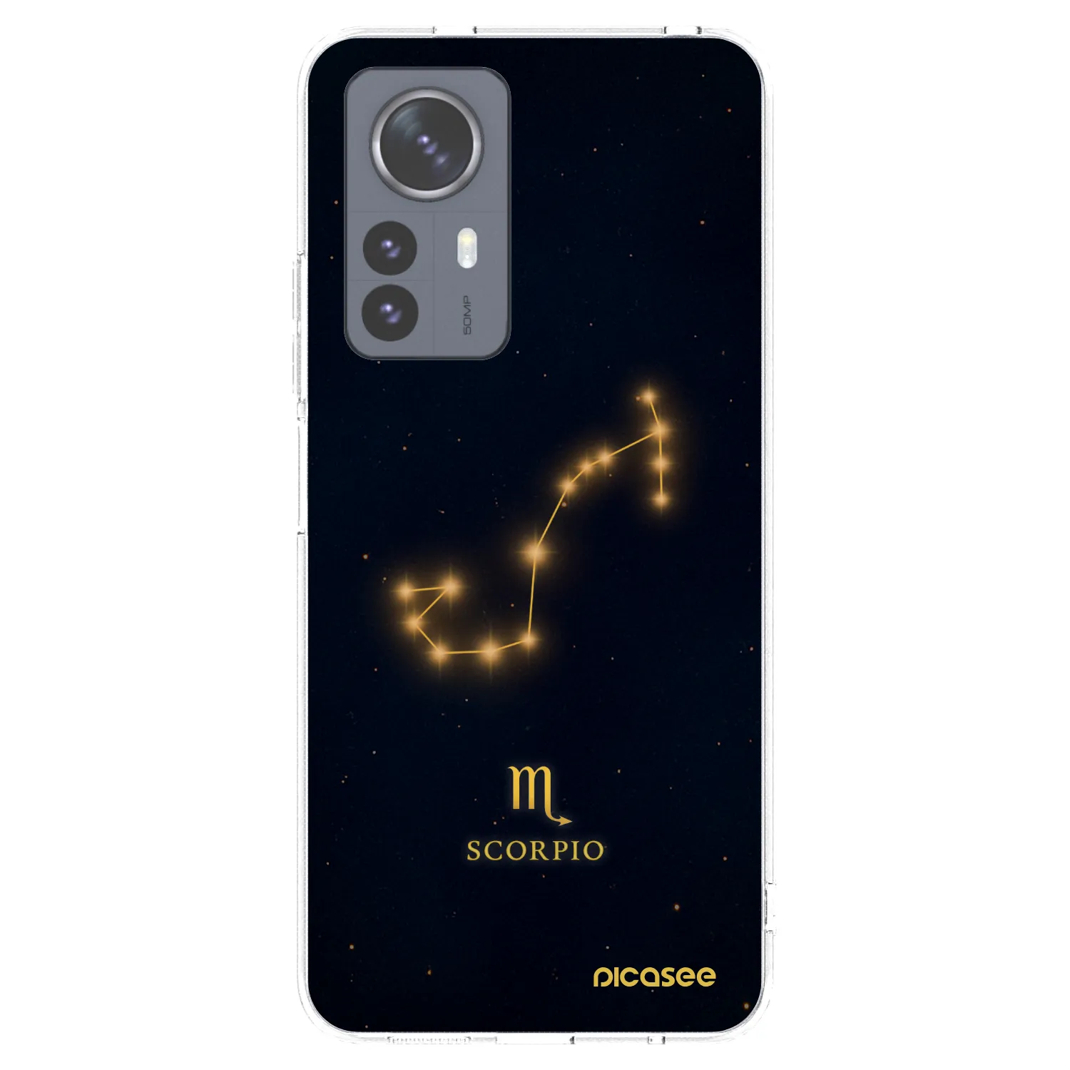 Picasee silikónový prehľadný obal pre Xiaomi 12 Pro - SCORPIO