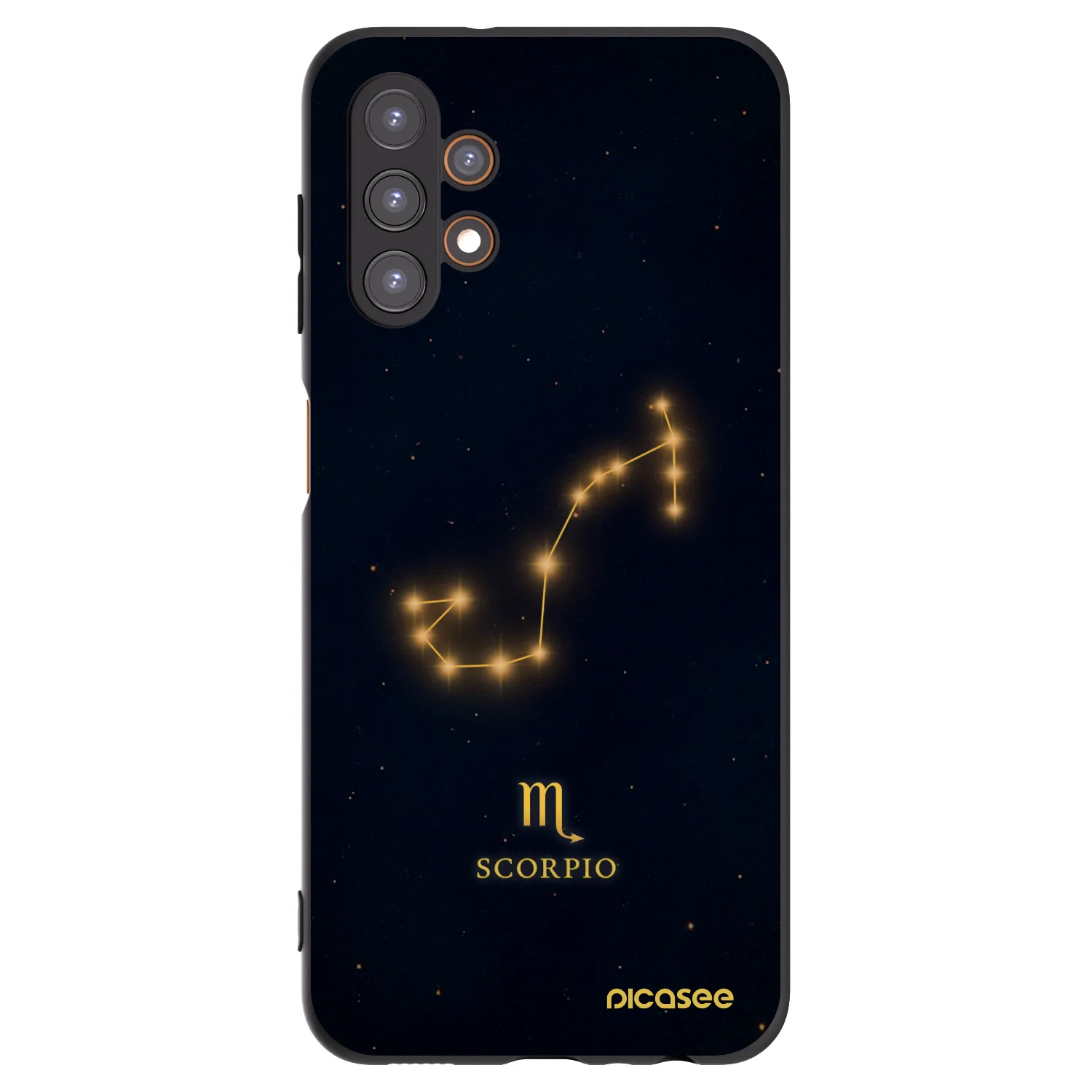 Picasee silikónový čierny obal pre Samsung Galaxy A13 4G A135 - SCORPIO