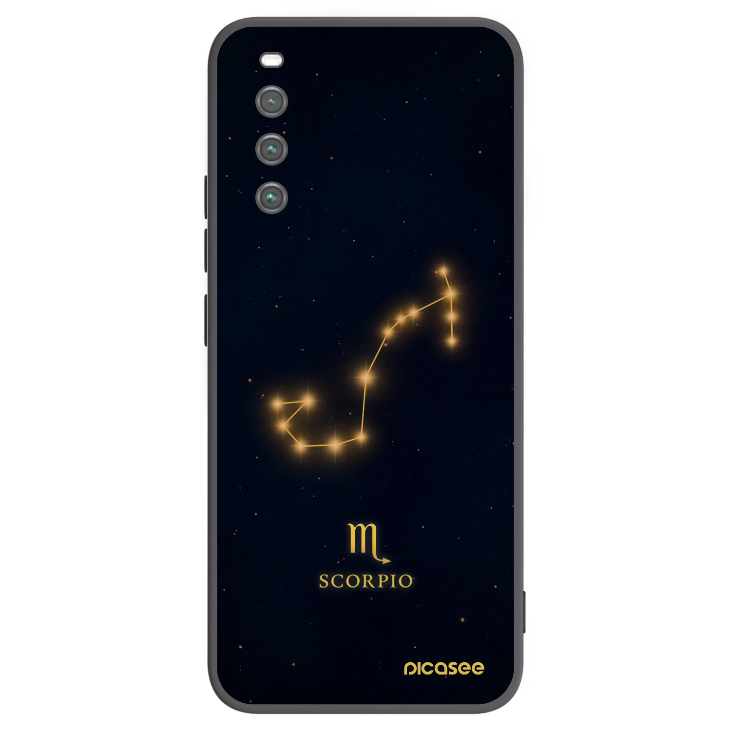 Picasee silikónový čierny obal pre Sony Xperia 10 IV 5G - SCORPIO