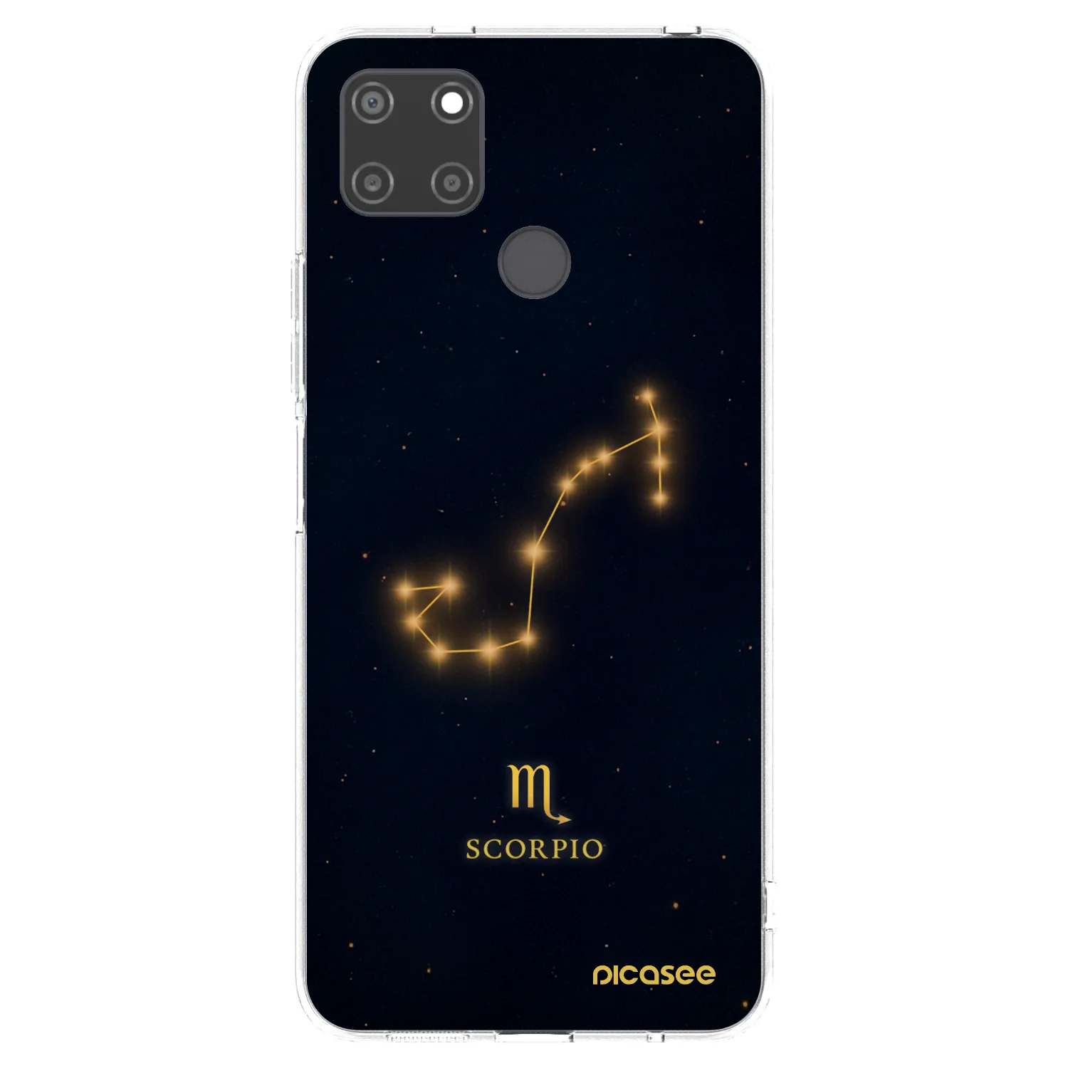 Picasee silikónový prehľadný obal pre Realme C21Y - SCORPIO