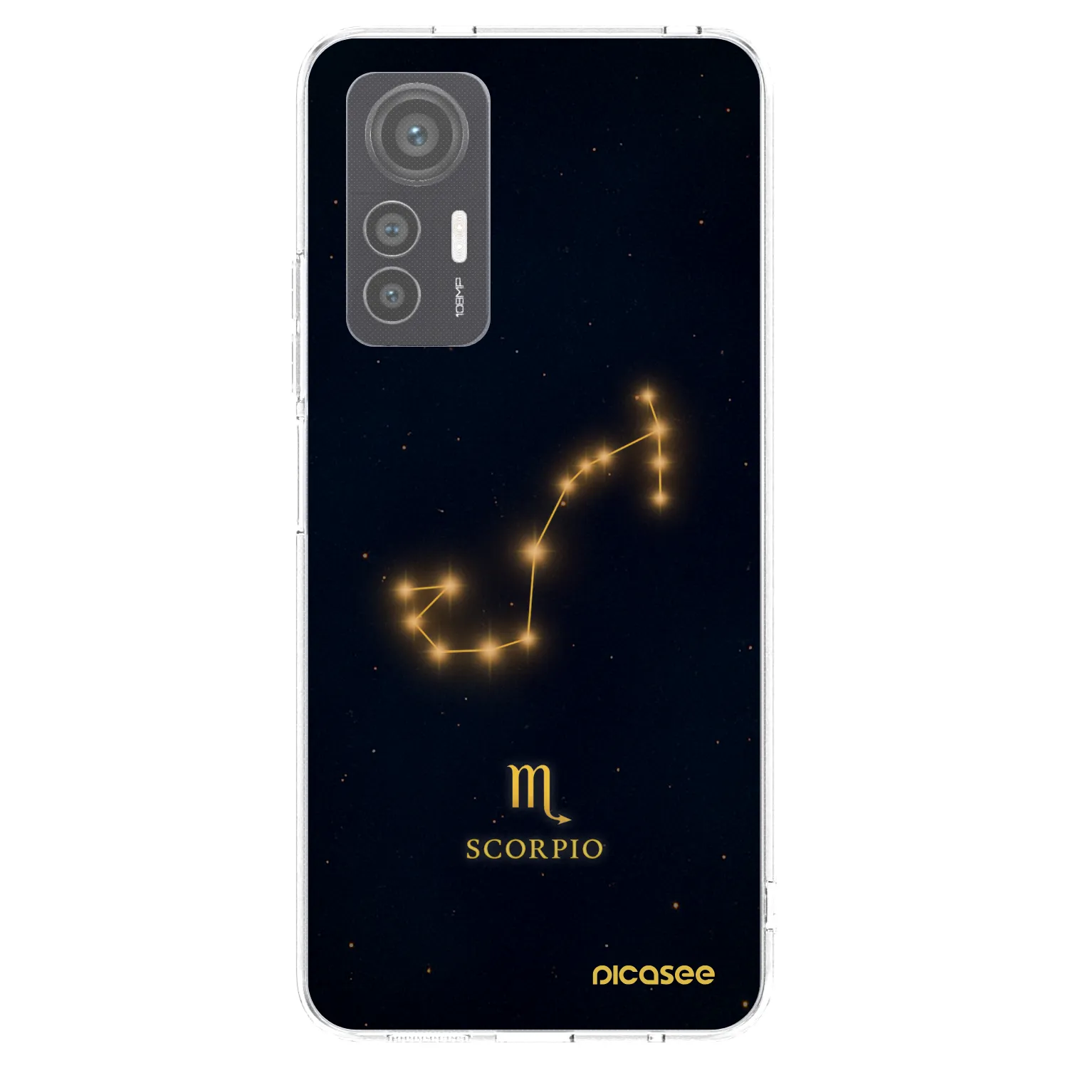 Picasee silikónový prehľadný obal pre Xiaomi 12 Lite - SCORPIO