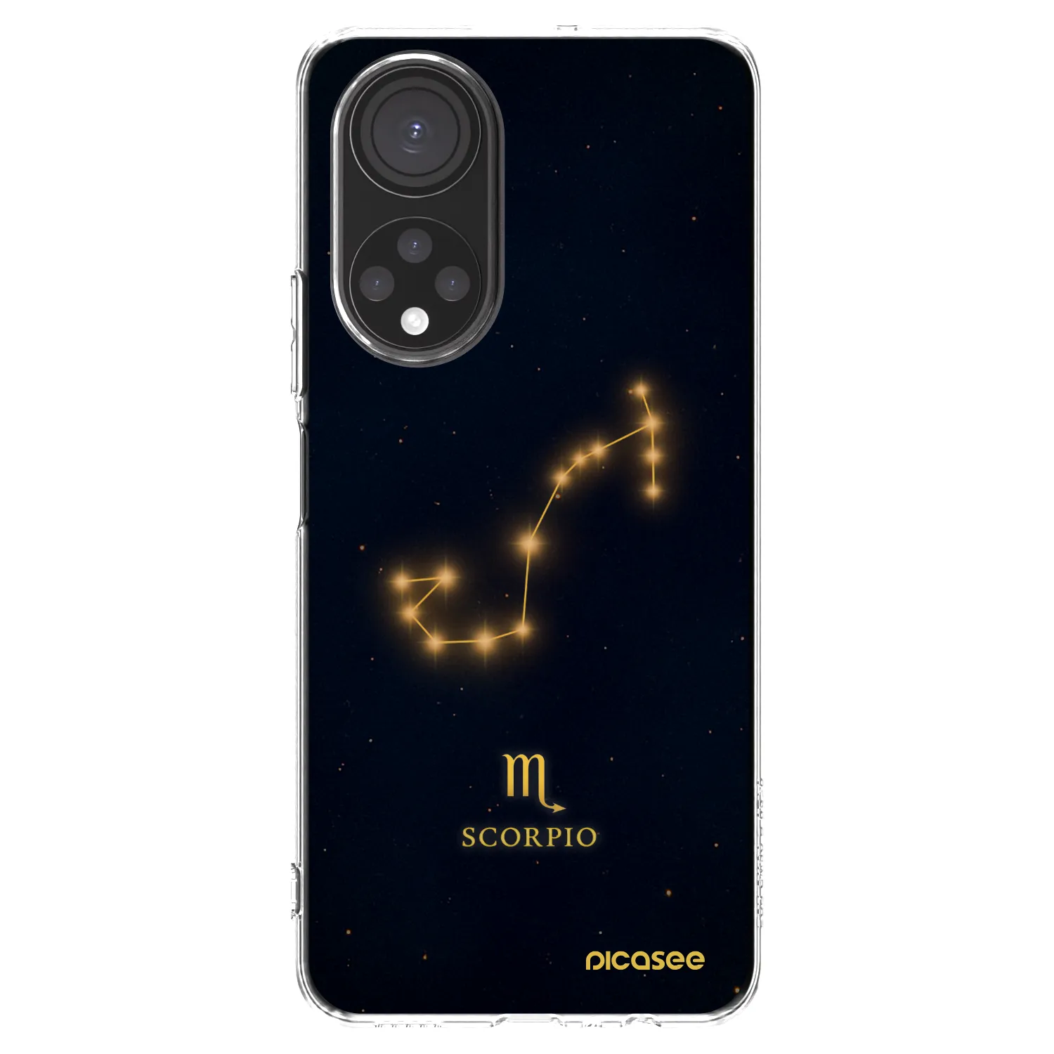 Picasee silikónový prehľadný obal pre Honor X7 - SCORPIO