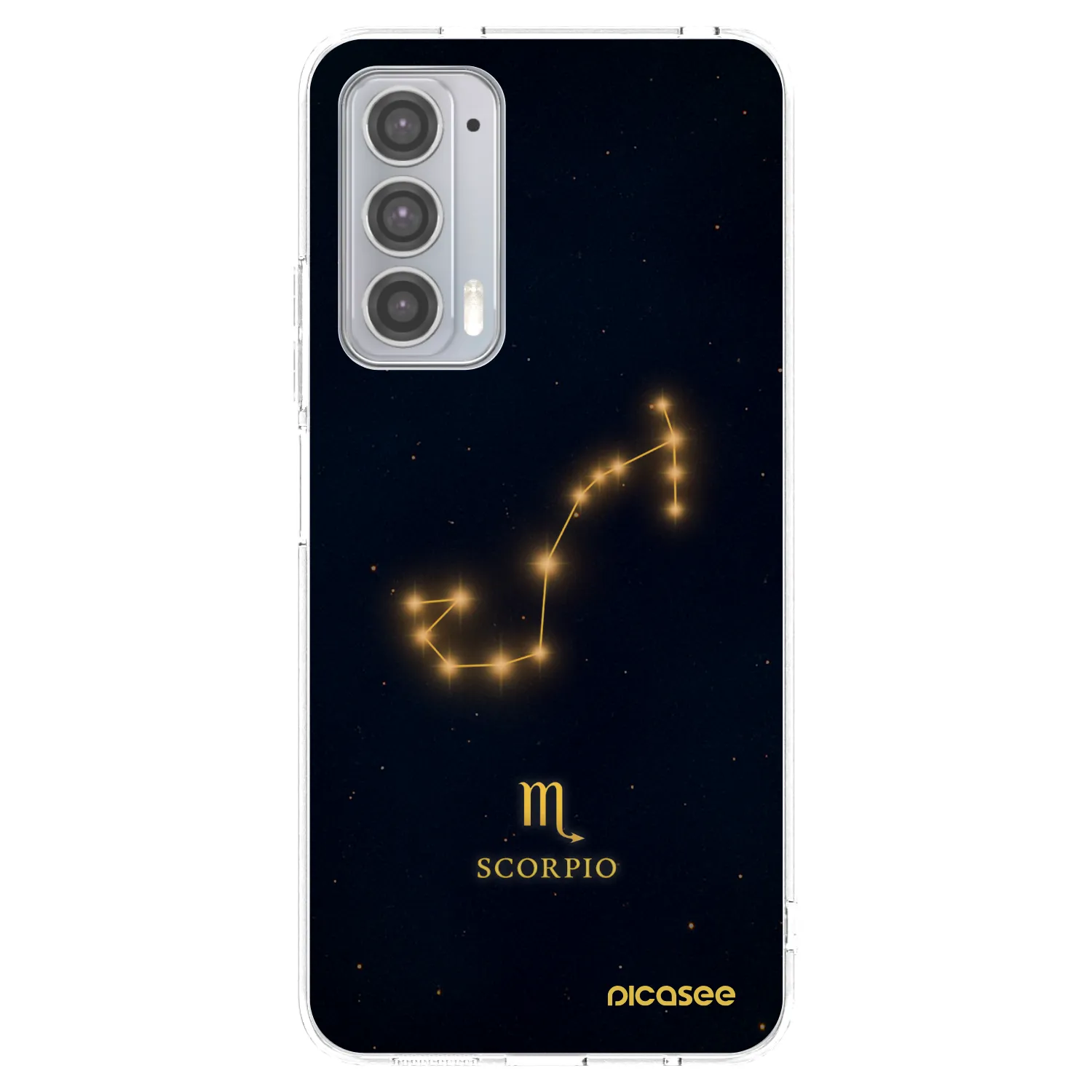 Picasee silikónový prehľadný obal pre Motorola Edge 20 - SCORPIO