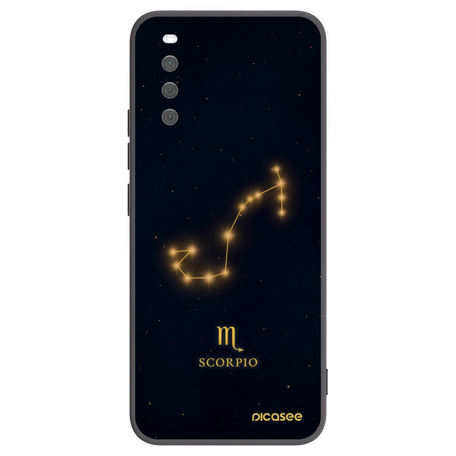 Picasee silikónový čierny obal pre Sony Xperia 10 III - SCORPIO