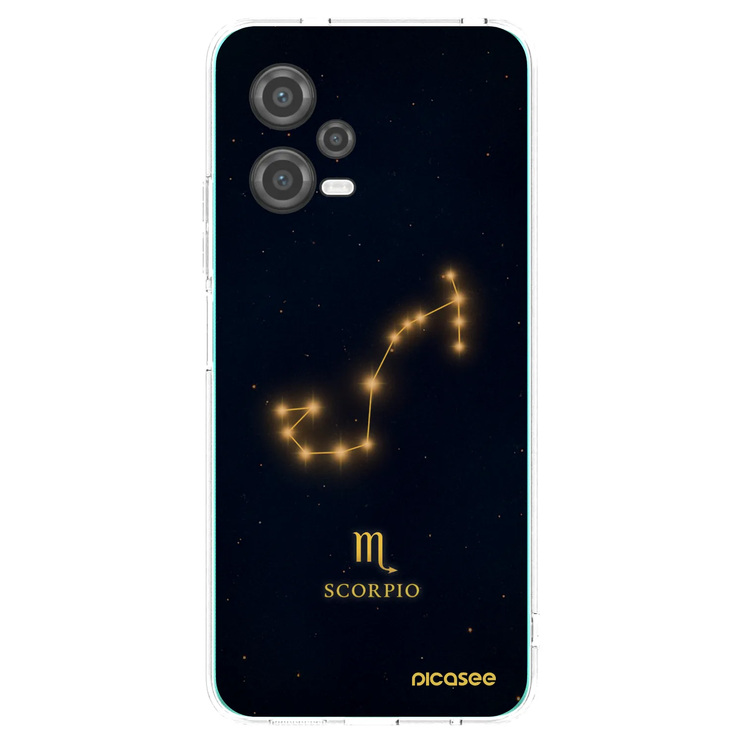 Picasee silikónový prehľadný obal pre Xiaomi Poco X5 - SCORPIO