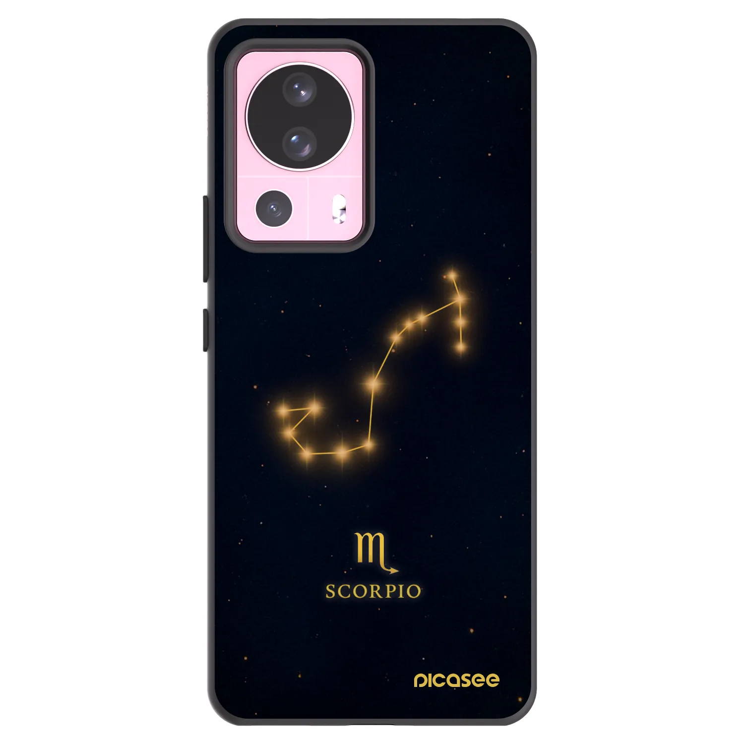 Picasee silikónový čierny obal pre Xiaomi 13 Lite - SCORPIO
