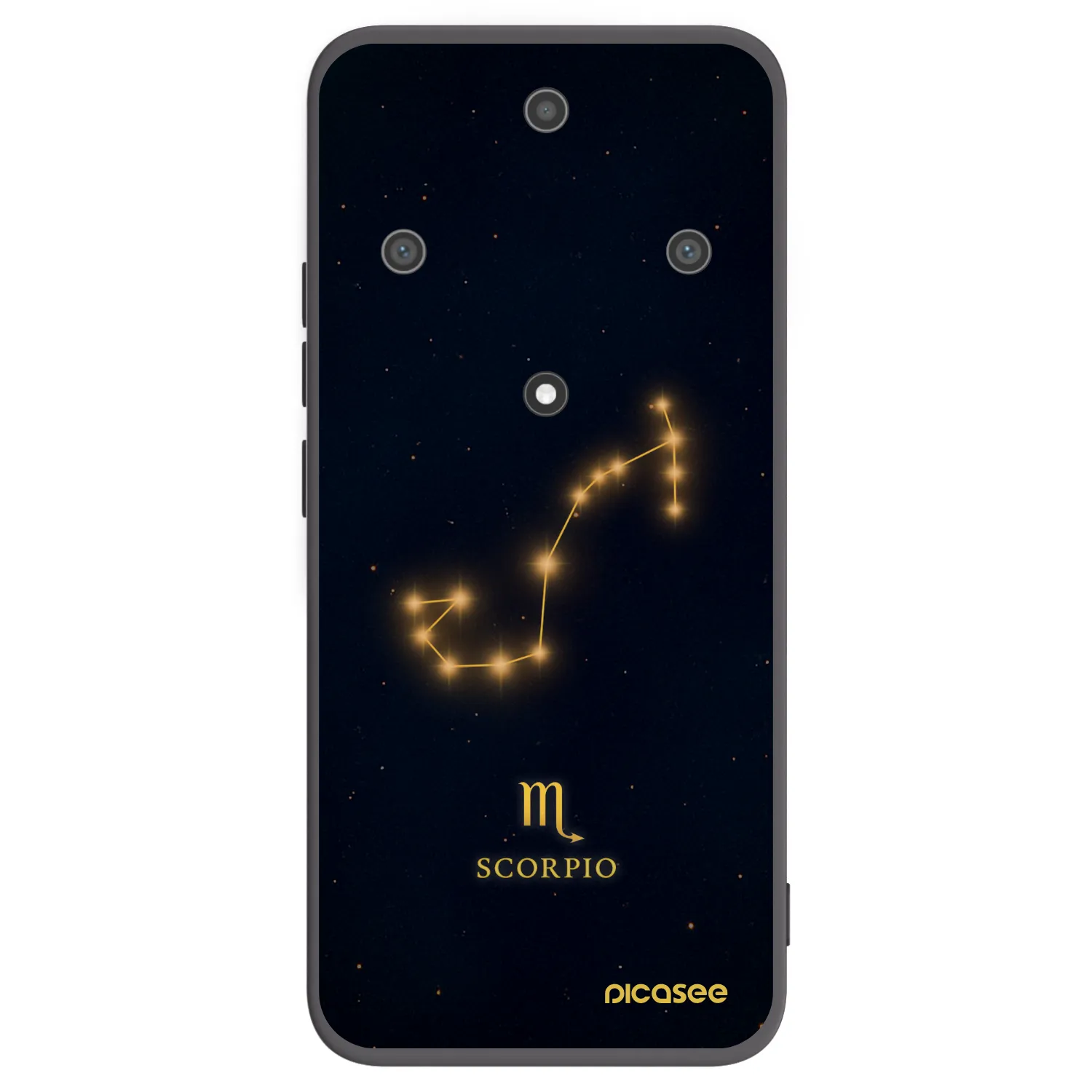 Picasee silikónový čierny obal pre Honor Magic5 Lite 5G - SCORPIO