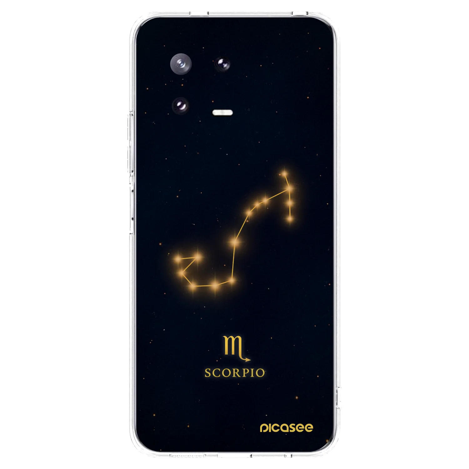 Picasee silikónový prehľadný obal pre Xiaomi 13 Pro - SCORPIO