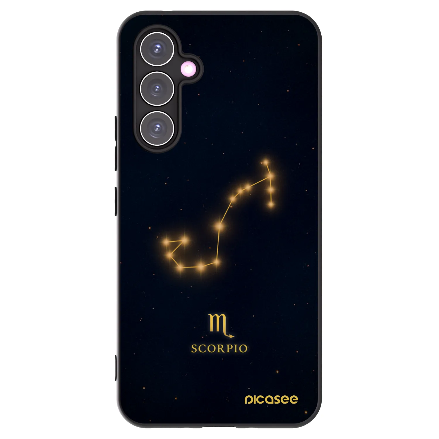 Picasee silikónový čierny obal pre Samsung Galaxy A54 5G A546B - SCORPIO