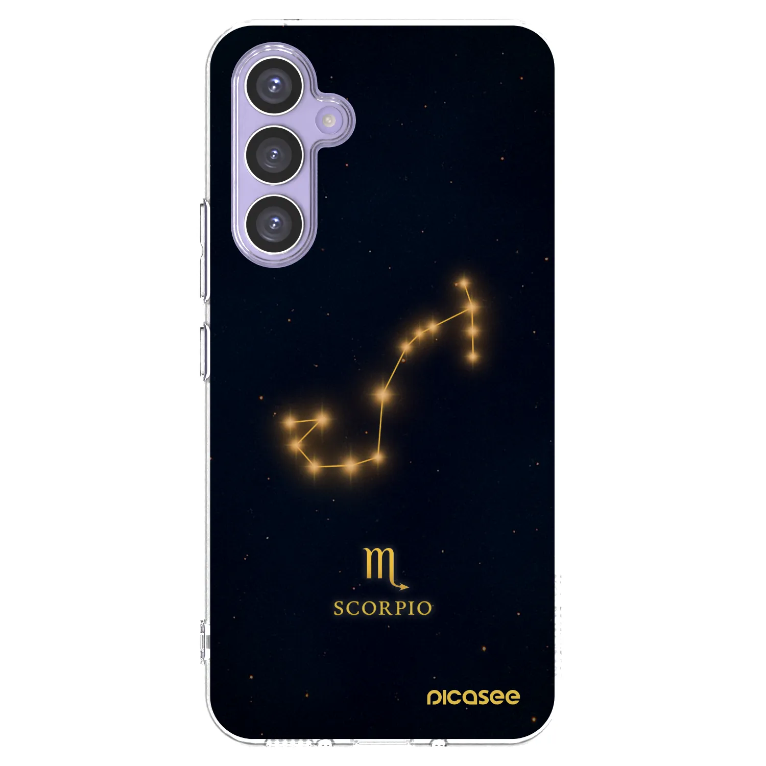 Picasee silikónový prehľadný obal pre Samsung Galaxy A54 5G A546B - SCORPIO