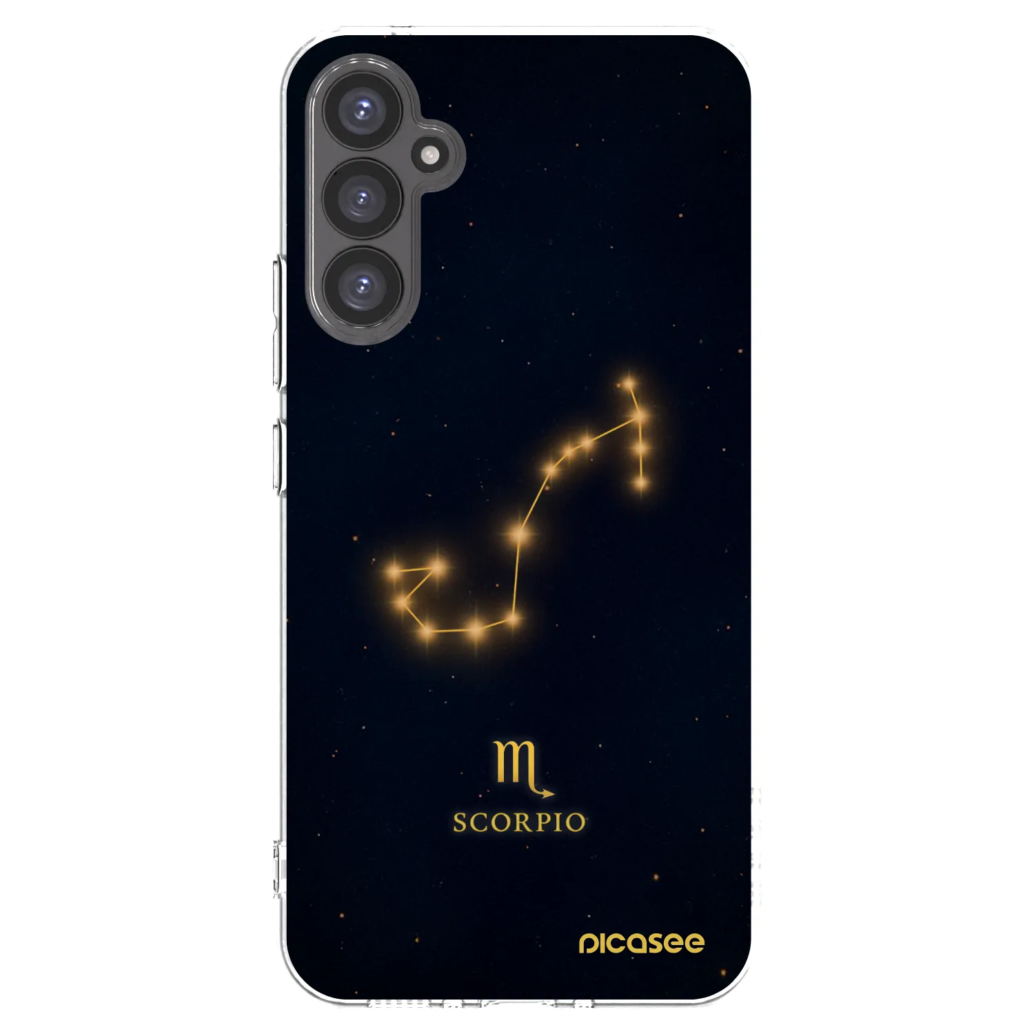 Picasee silikónový prehľadný obal pre Samsung Galaxy A34 5G A346B - SCORPIO