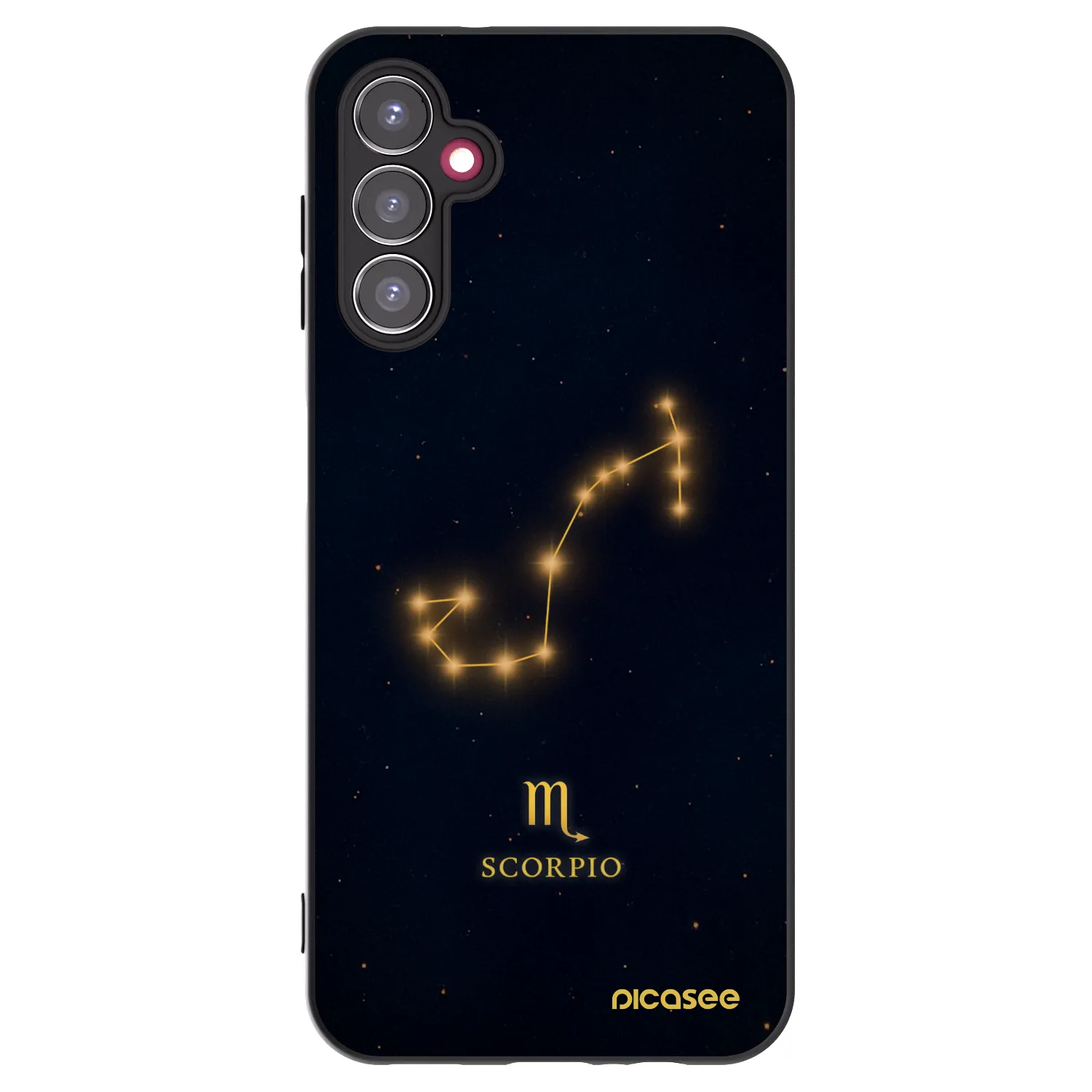 Picasee silikónový čierny obal pre Samsung Galaxy A14 4G A145R - SCORPIO