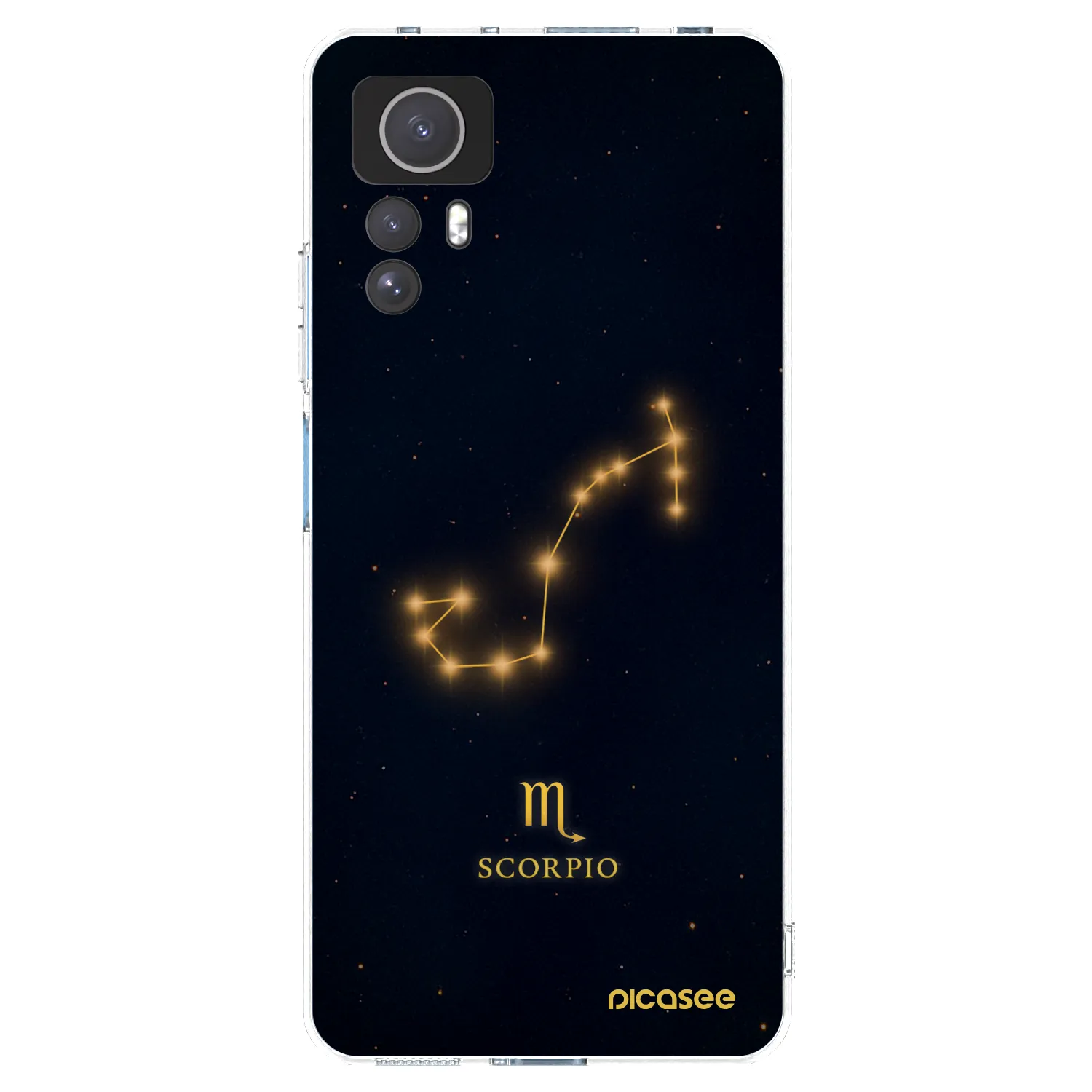Picasee silikónový prehľadný obal pre Xiaomi Redmi Note 12S - SCORPIO